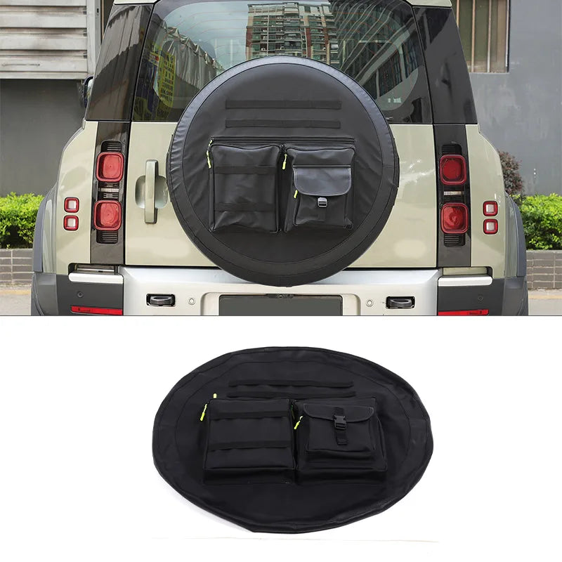 For Land Rover Defender 90 110 130 2020 2021 2022 2023 2024 2025 Car Rear Spare Tire Protective Cover Car Accessories