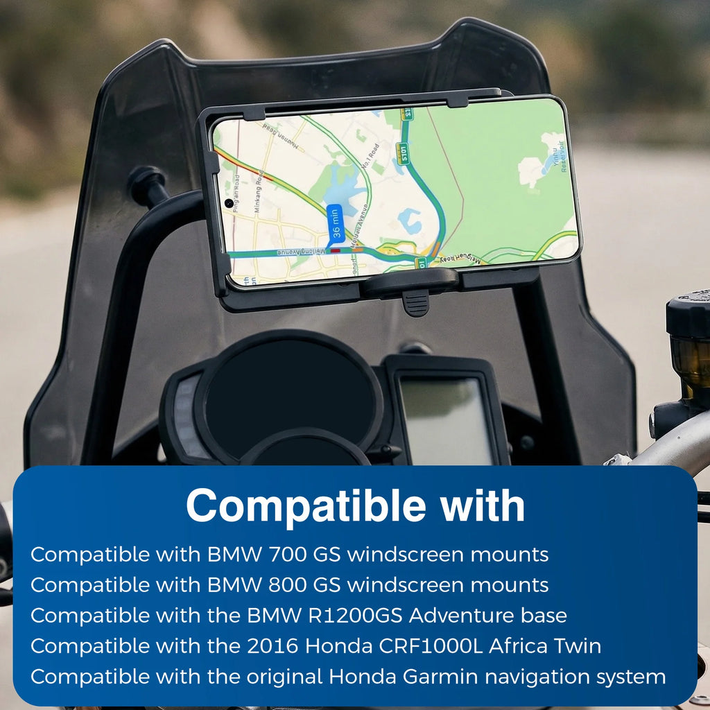 Motorcycle Navigation Phone Mount For Honda CRF1000L Africa Twin 2016 BMW F 700 800 GS Honda Original GARMIN Navigator
