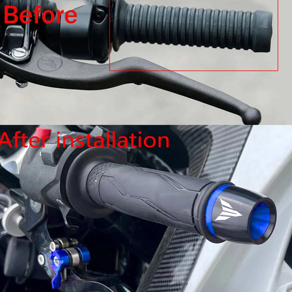 mt Motorcycle Accessories Handlebar Grips Ends Handle Bar Cap End Plug For YAMAHA MT01 MT03 MT07 MT09 MT10 MT15 MT25 MT125 MT 07