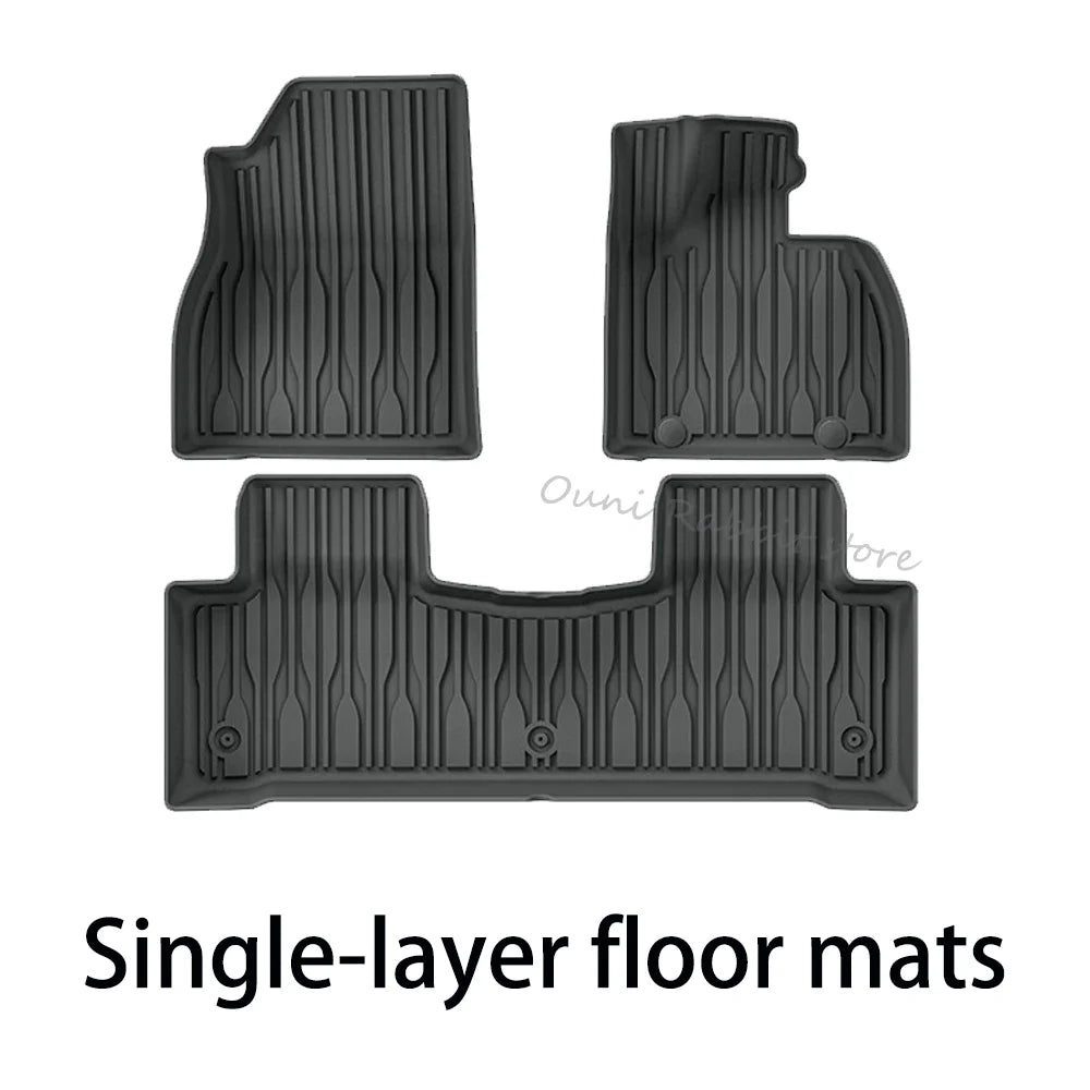 For BYD Sealion 7 EV 07 EV 2024~2026 2025 LHD RHD Car TPE Floor Mats Waterproof Carpets Interior Protection Accessories