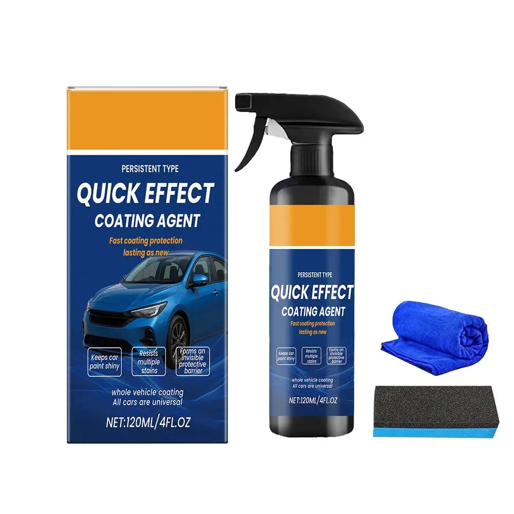 Automotive Paint Coating Agent Spray 120ml Ceramic Shine Liquid Polish Nano Protection Shield for Car Exterior Care Tools 1/5PCS