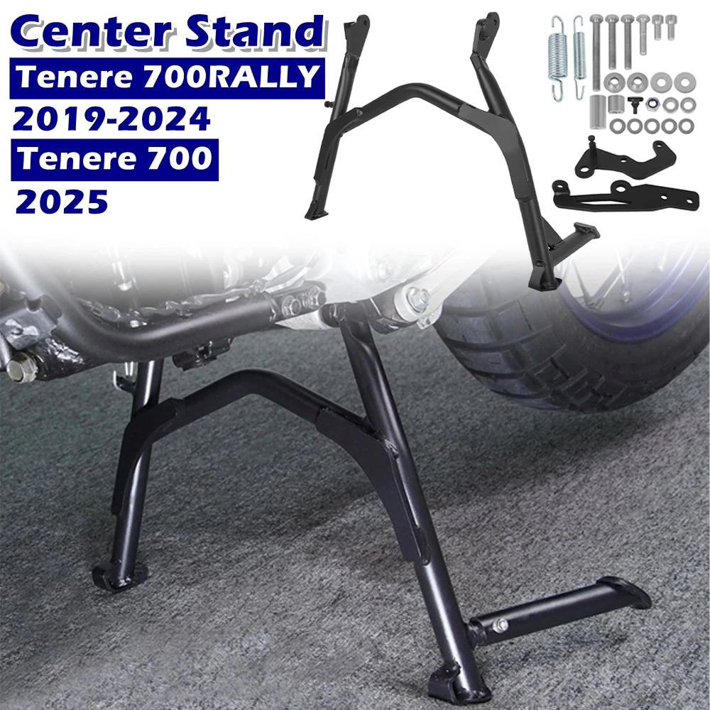 Motorcycle Kickstand Centerstand For Yamaha Tenere 700 RALLY Tenere700  XTZ690 XTZ 690 2019-2024 2025 Center Stand Bracket