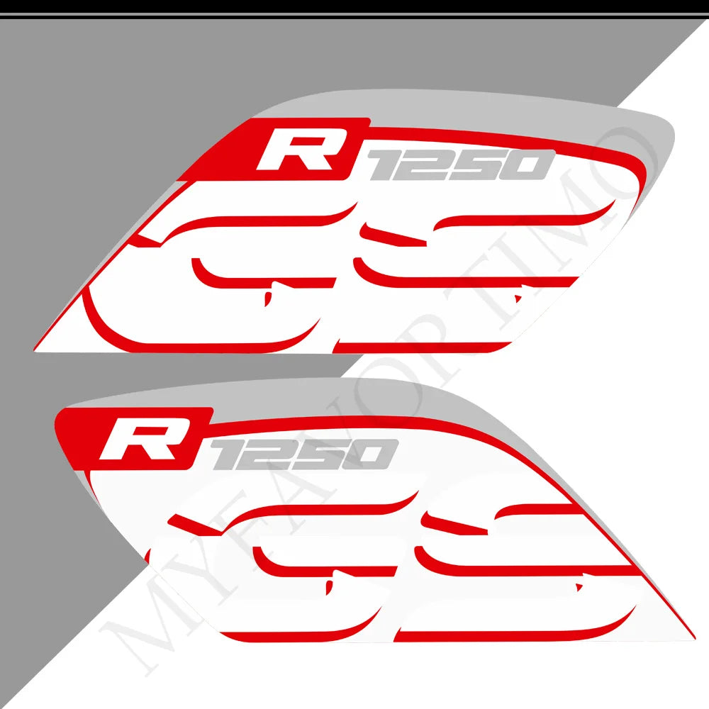 For BMW R1250GS R1250 R 1250 GS HP Rallye Motorcycle Tank Pad Front Nose Beak Fairing Fender Protector Stickers 2019 2020 2021