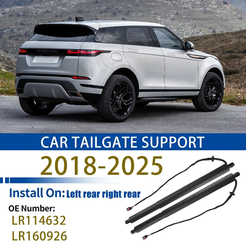 For L551 RANGE ROVER EVOQUE 2018-2025 Tailgate Support Rod Rear Tailgate Strut Electric Support Struts LR114632 LR160926