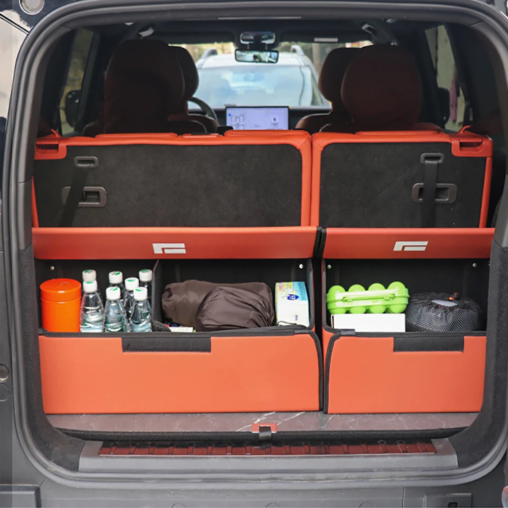 Car Trunk Storage Box Trunk Storage Box Modification Accessories For BAIC Jishi Polestone 01 Rox 01 2023 2024 2025 2026