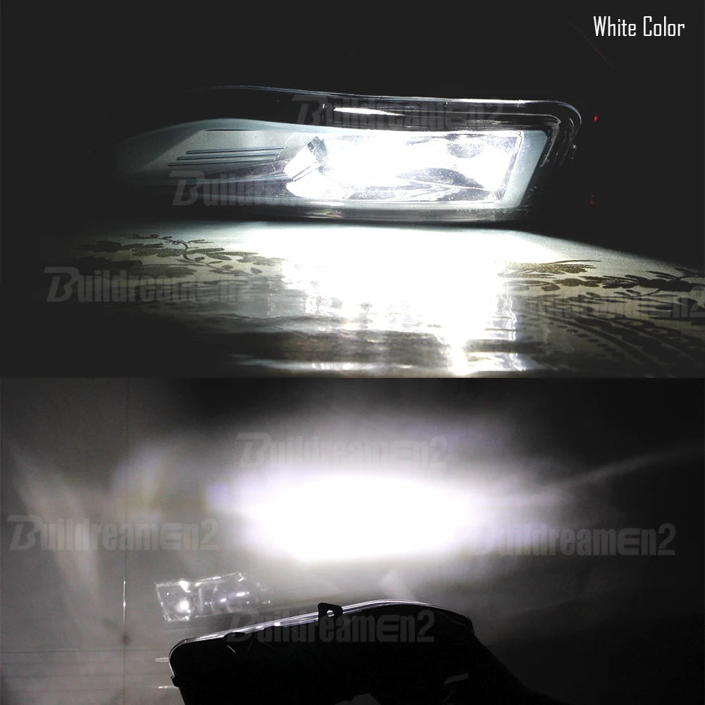 30 واط 4000 لومن مصباح ضباب أمامي LED للسيارة مع غطاء وقوس سلك التوصيل لنيسان X-Trail T32 2017 2018 2019 2020