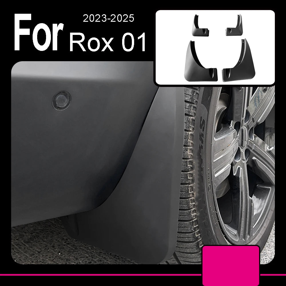 Mudguard Blocking Mud Accessories Fit For BAIC ROX 01 JISHI Polestar 01 2023 2024 2025 Non Destructive Installation Mudguard