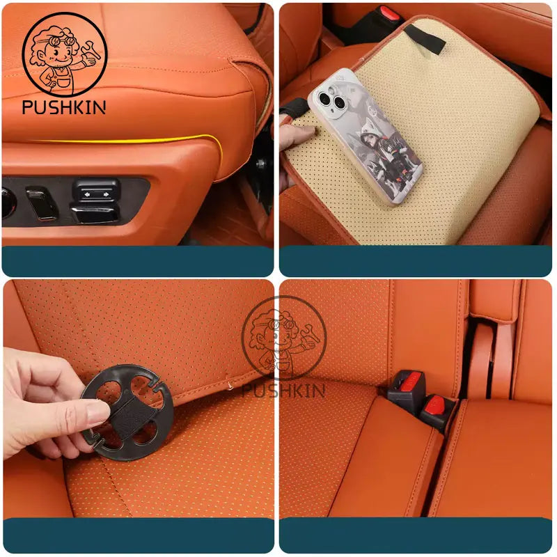 For Rox Adams Polestones ROX 01  2026 Car seat cushion lumbar backrest interior modification seat cushion rear integrated