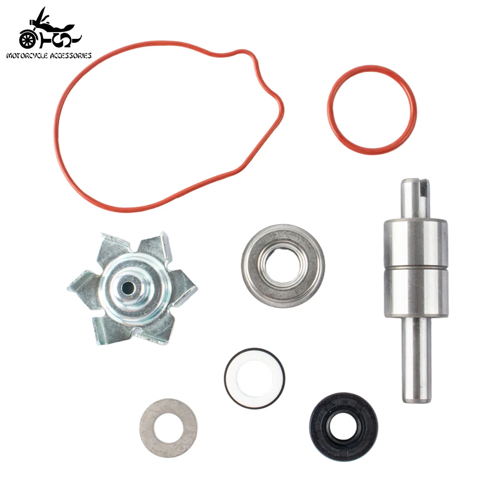 SJ Motorcycle Water Pump Repair Kit For Honda XL600V Transalp 1988-1999 XRV650 Africa Twin 88-89 NV600 Shadow 19200-MN8-010