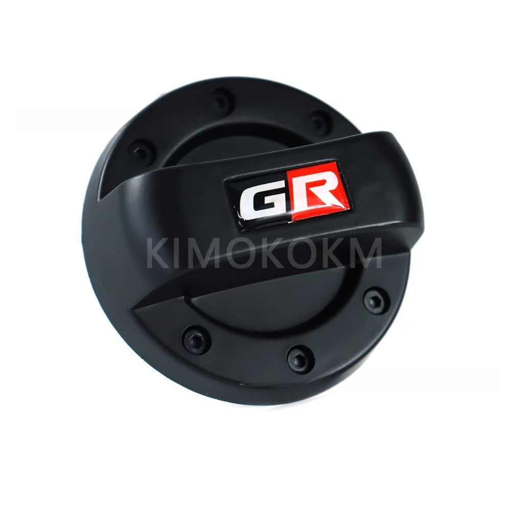 قطعة واحدة من سبائك الألومنيوم لـ GRSport Gazoo Racing غطاء خزان الوقود اكسسوارات تعديل السيارة لسيارات تويوتا GR RAV4 يارس هايلوكس أوريس