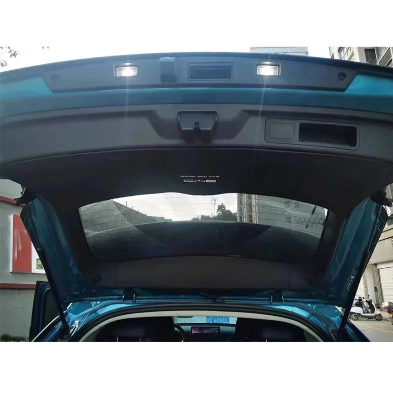 For BYD ATTO 3 YUAN PLUS 2022 2023 Car Luggage Door Protection PU Leather Mat Trunk Mat Interior Decoration Pad