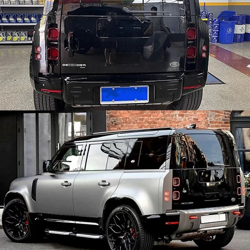 Tailgate Trunk Cover Panel for Land Rover Defender L663 2020-2025 90/110/130 Spare Tire Cover Board Protective Cover Decoration