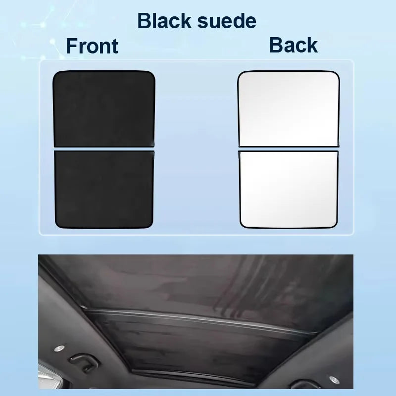 For Rox Polestones 01 2023 2024 2025 2026 Electrostatic Adsorption Sun Visors Roof Sunshade Sun Protection Interior Accessories