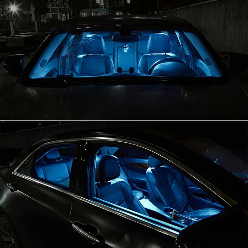 مجموعة مصابيح LED داخلية للقراءة وصندوق الأمتعة وحاجب الشمس من TPKE لسيارة نيسان قشقاي J10 J11 J12 موديلات 2007-2019 2020 2021 2022 2023 2024 إكسسوارات