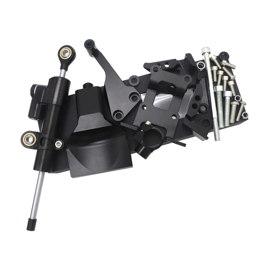 MT-07 MT07 FZ-07 CNC Steering Damper Mounting Bracket Kit For Yamaha MT07 FZ07 2013 - 2020 2014 2015 2016 2017 2019 2020