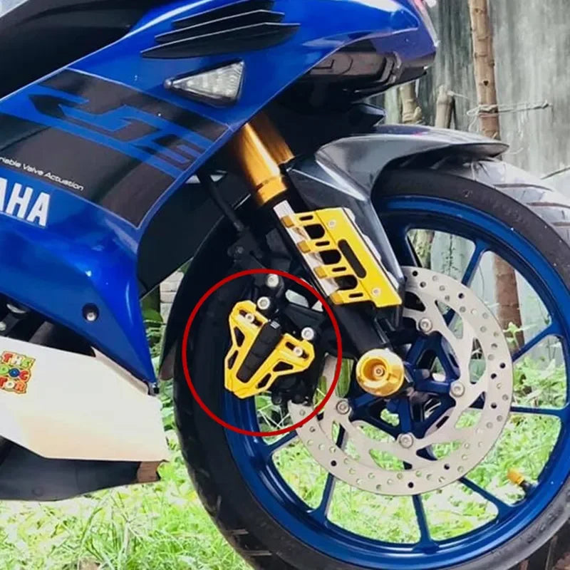 waase Front or Rear Brake-Pump Protection Brake Disc Pump Guard Cover For Yamaha YZF R1 R3 R6 R15 R25 MT-07 MT-09 MT03 MT-25