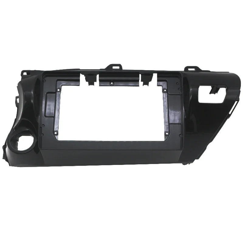 Car Radio Fascia For TOYOTA Hilux 2015 2016 2017 2018 Auto Stereo Install Dash Panel Mount Frame Kit Trim Bezel