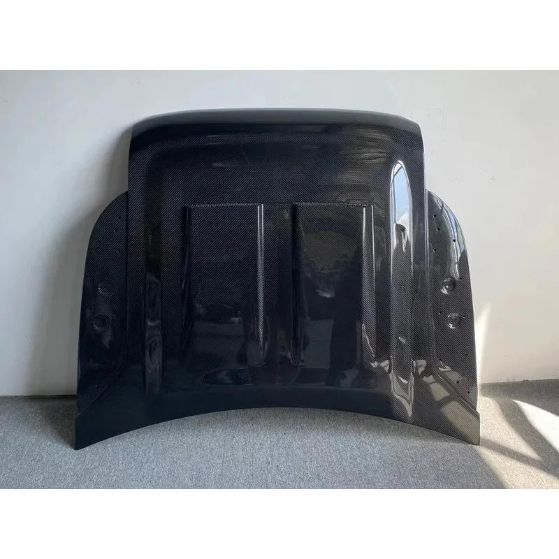 Factory Hot Selling High Quality Real Carbon Fiber Dry  Hood For KN Style  Land Rover Defender 90 110 Engine  Body Kit Accessori