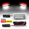 2Pc LED Door Courtesy Interior Light For Toyota Land Cruiser Prado 4Runner Sienna Avalon Sequoia Venza Previa Crown Wish Alphard