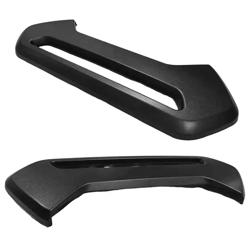 1Pcs Car Tail Gate Brake Light Cover Matte Black Tailgate Plate Cover Rear Door Cover Handle For Toyota Hilux Rocco 2021+