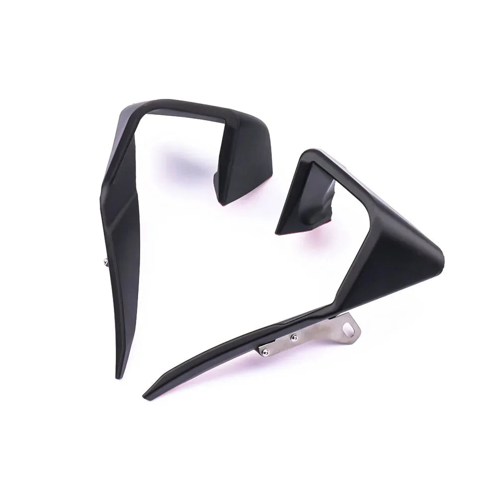 For Kawasaki ZX6R ZX 6R ZX-6R 2024 2025 2026 Motorcycle Side Winglet Front Spoiler Wing Fairing Fixed Lower lip Wing Aerodynamic