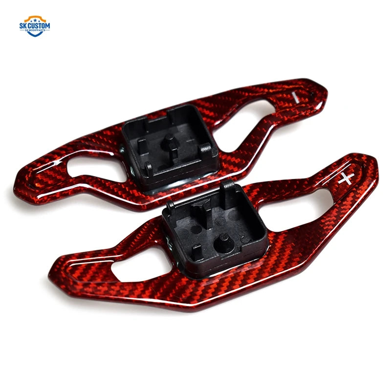Carbon Fiber Steering Wheel Paddle Shift for Audi A3 Q3 S5 A4 S4 B8 Q5 S6 A5 S5 Q7 SQ5 Q6 S6 C7 TT TTS RS3 A7 S7 A5 RS6 A8 S8 S3