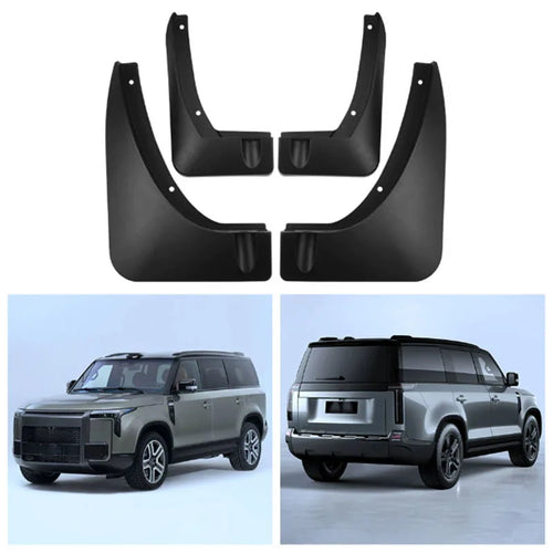 4 Pieces Mud Flaps Mudflap Front Rear Fender For Polestones Rox 01 2023 2024 2025 Anti-splash Mudguards Guard Splash Car Wheels