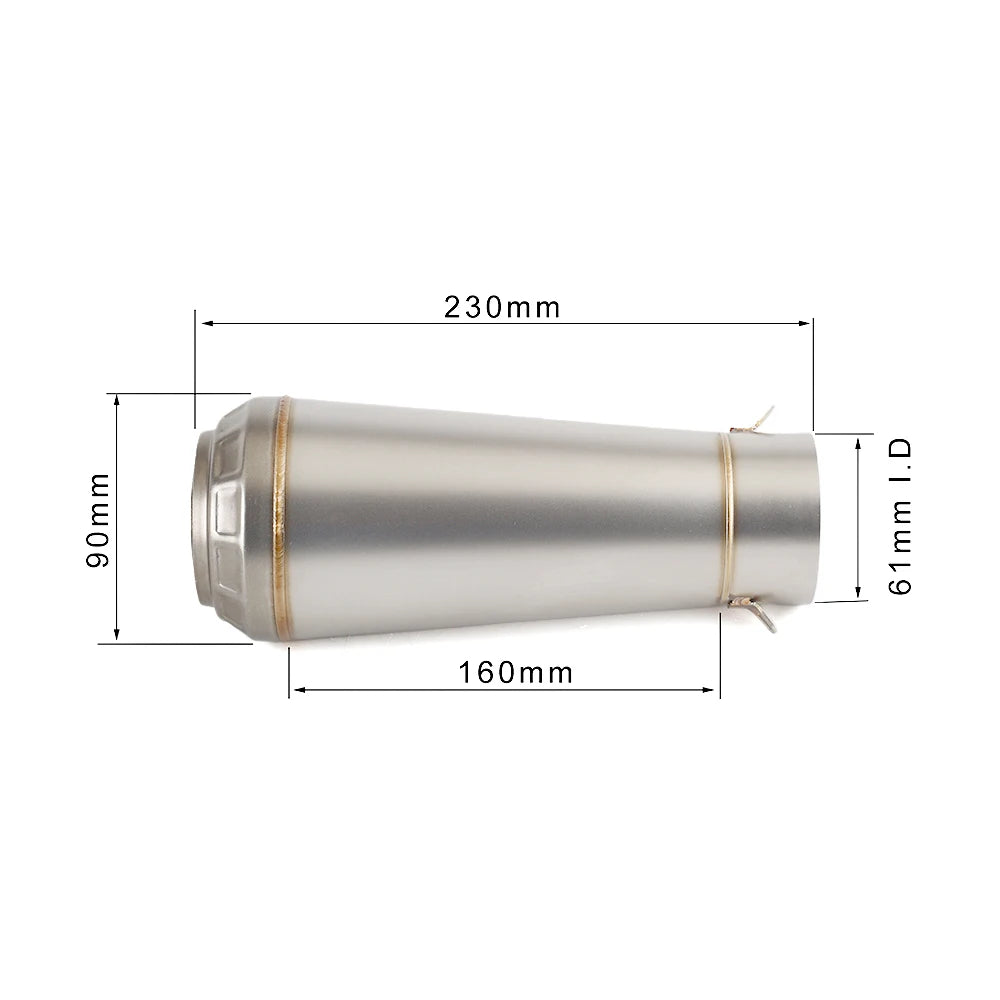 For Ducati Panigale V4 2022 2023 2024 Panigale V4S Escape Slip-on Motorcycle High Mount Exhaust Muffler With Link Pipe Underseat