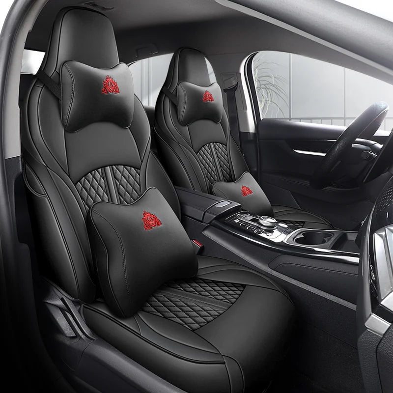 Luxury Interior Upgrade Car Seat Covers For BYD Destroyer KING 05 2022 2023 2024 Waterproof Leather Automotive Seat Cushion