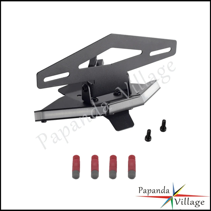 For Ducati Panigale Streetfighter V4 S R Rear Tail Tidy Bracket Fender Eliminator Kit LED Turn Signal Light License Plate Holder