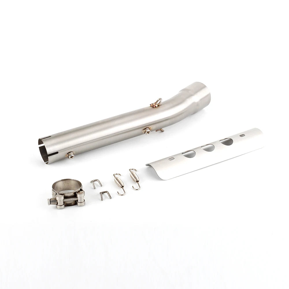 Motorcycle Exhaust Muffler With Mid Link Pipe Slip-on For Yamaha Tenere 700 2019 to 2024 XTZ690 XTZ700 T700