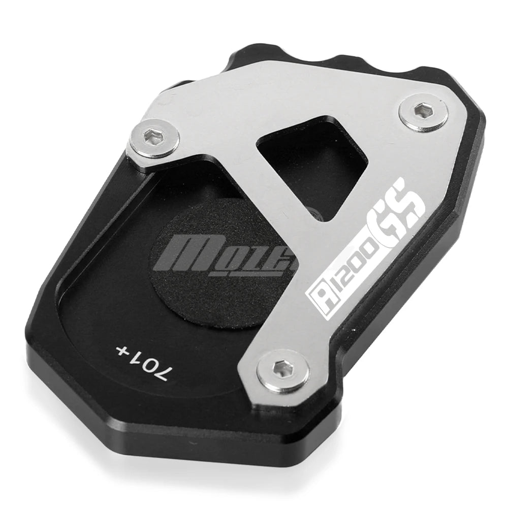 Motorcycle Kickstand Foot Side Stand Extension Support Plate Pad For BMW R 1250 GS R1250 GS Adventure 2019 2020 2021 2022 2023