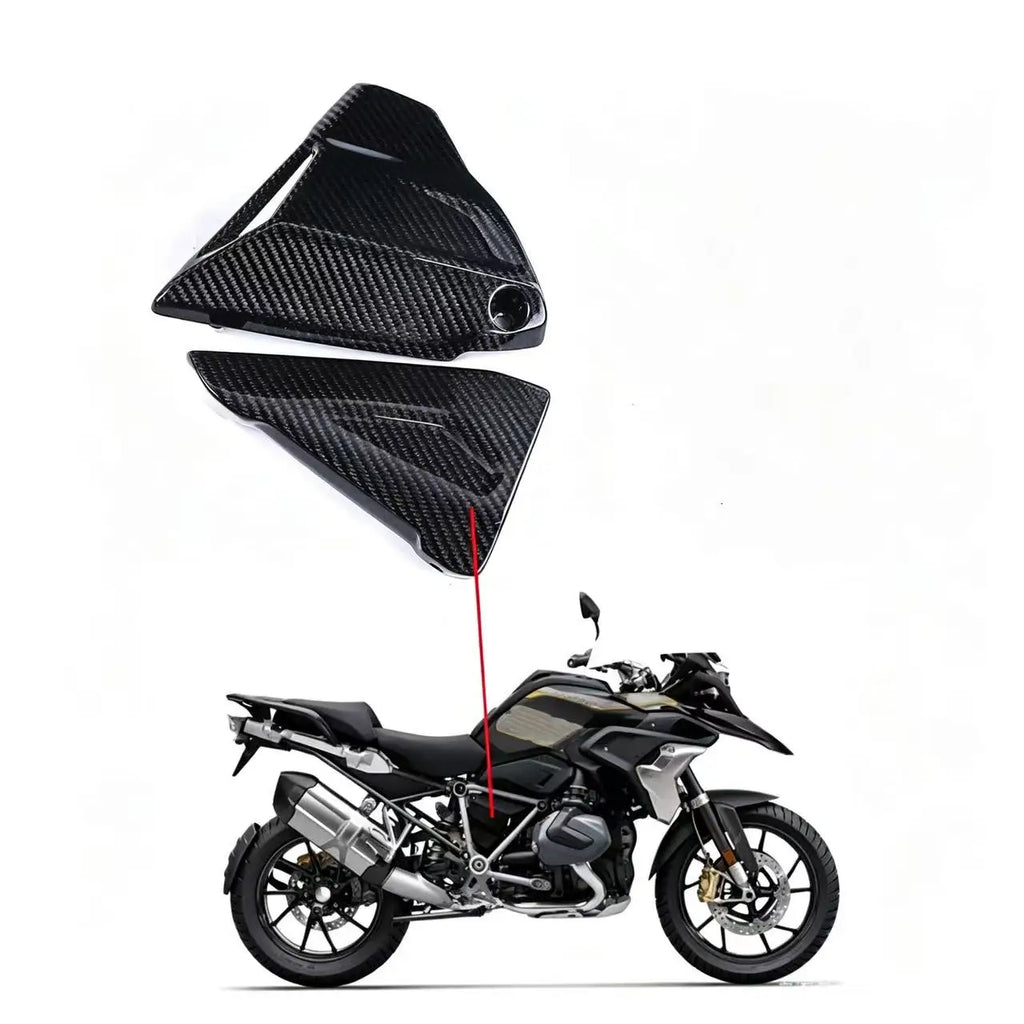 Suitable for BMW R1200GS 1250 GS Waterbird motorcycle modified carbon fiber housing fairing accessories pedal fender