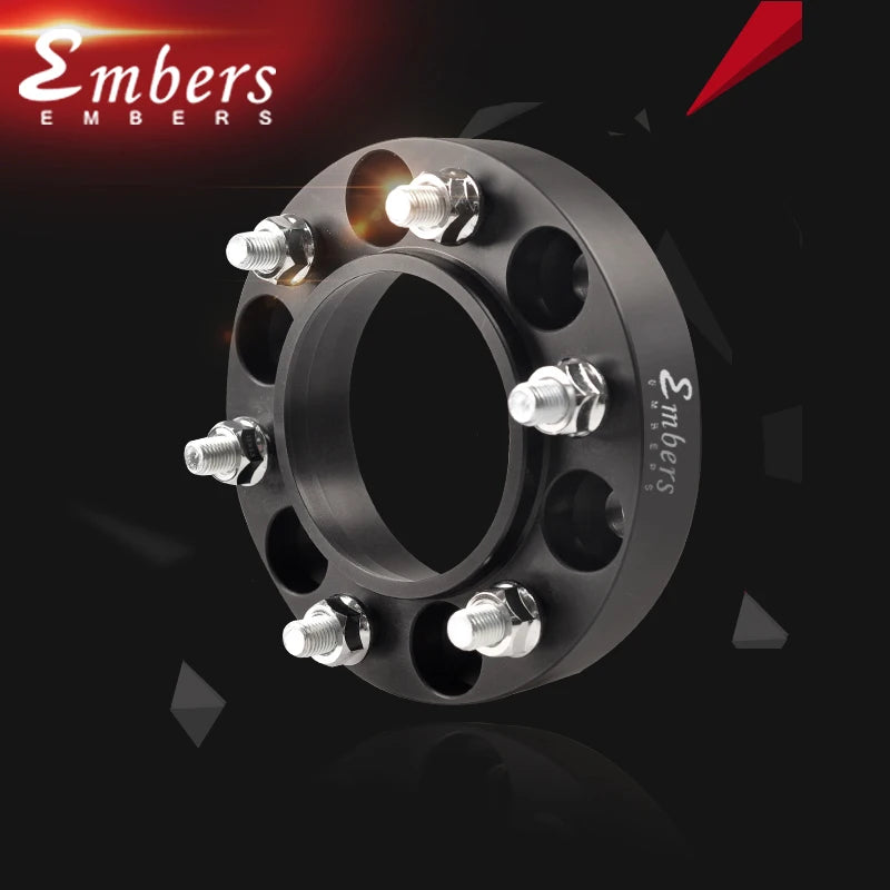 فواصل عجلات امبرز 6x139.7 CB 106.1 لتويوتا لاندكروزر برادو هايلوكس ريفو فيجو سبيكة ألومنيوم مطاوع قطعتان (زوج واحد)