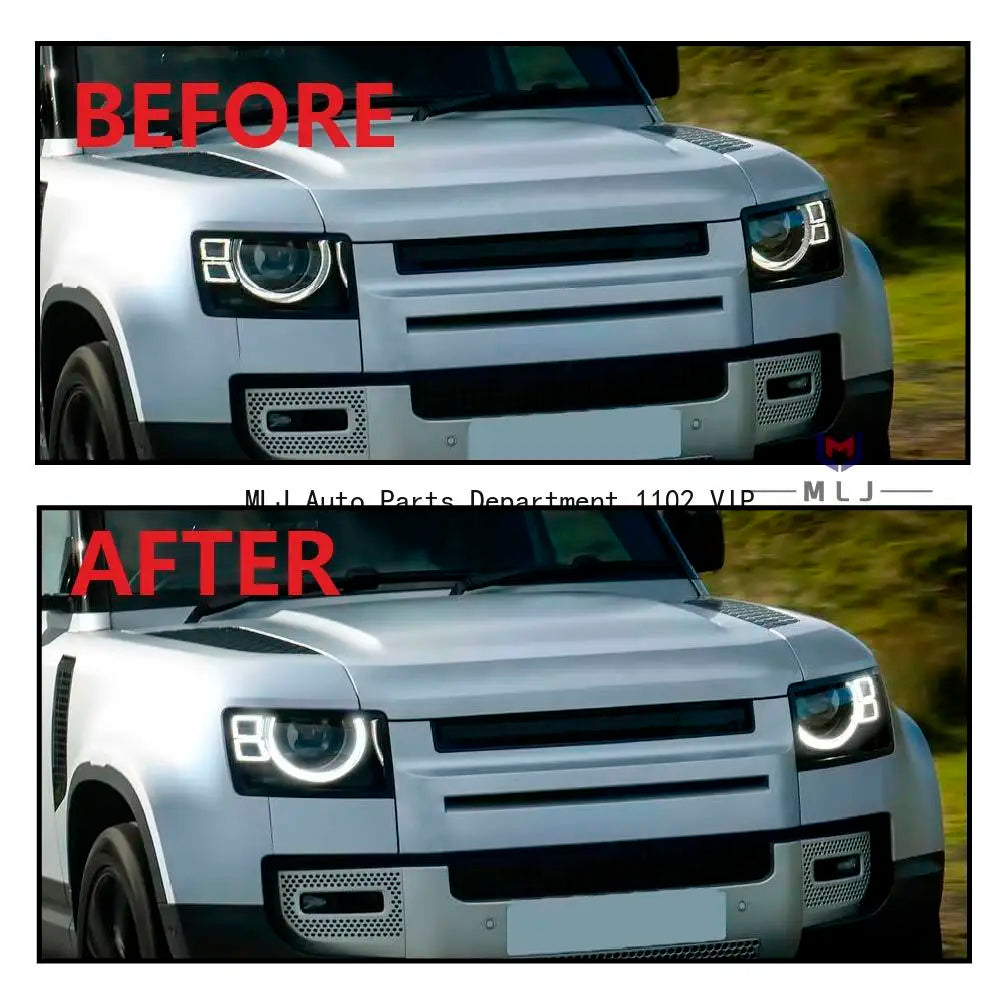 For Land Rover Defender 2021-2023 New White LED Lightsource Chip Daytime Running Light board DRL Module UBL3036