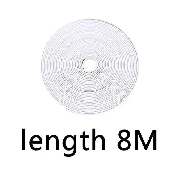 Universal Car Rim Protect Strip 8 Meters Wheel Edge Protector Car Wheel Sticker Tire Protection Care Covers Car Styling Amagi