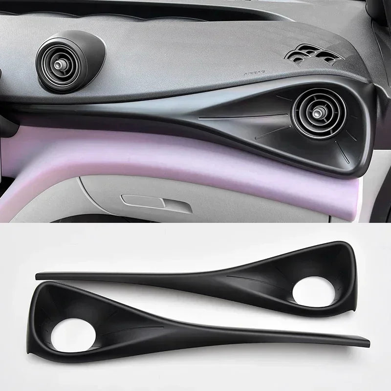 For 2023 BYD Dolphin Atto 1 Air Conditioning Outlet Anti-reflective Center Console Decoration Paste Car Interior Color Changing