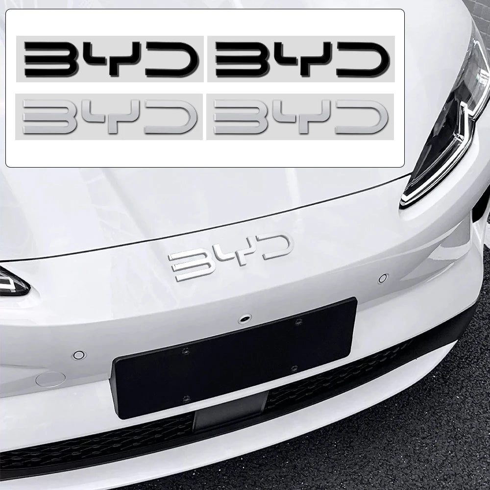 Car Styling Front Hood Bonnet Rear Trunk Cover Sticker Decor For BYD Atto 3 Yuan Plus Song Plus Seal Seagull Dolphin Sealion