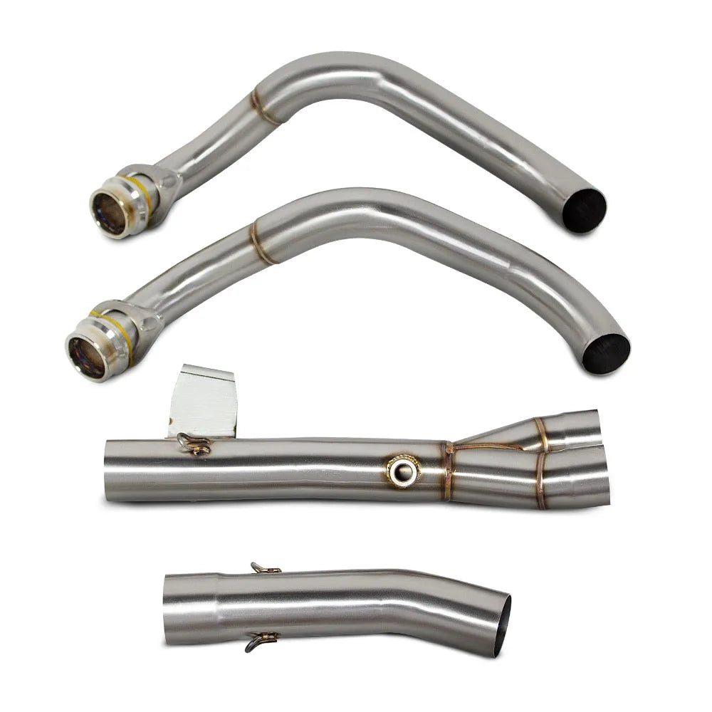 For Yamaha Tenere 700 Full Motorcycle Exhaust System Complete Header Pipe Muffler Kit Adventure Bike