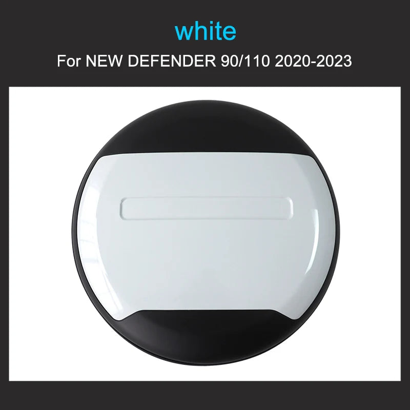 Wheel Cover for Land Rover Defender Accessories 2020-2024 ABS Tire Protective Cover Rear Trunk Spare for New Defender 110 90