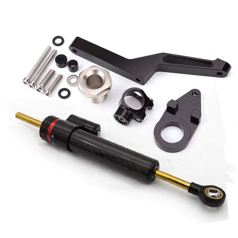 2024 For Kawasaki Ninja ZX-6R ZX6R 636 600 2009 2010 2011 2012 2013 2014 2015 2016 2017 2018-2025 Steering Damper Bracket Kit