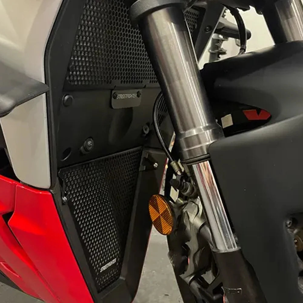 For Ducati Panigale V2 Bayliss 1st Champion 20th Anniversary 2022 2023 2024 2025 2026 Upper Radiator Oil Cooler Guard Protector