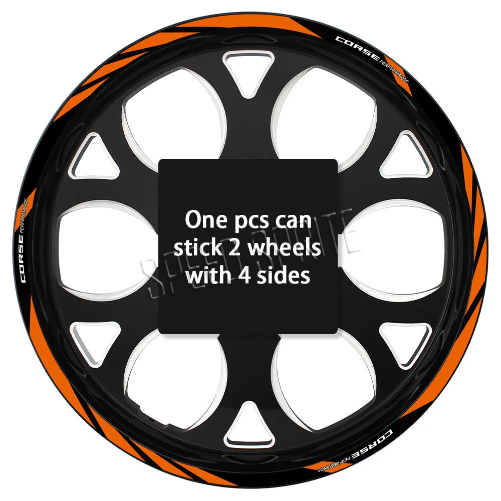 Wheel Sticker Rim Decal Hub Stripe Tape Accessories For Ducati monster 696 821 937 diavel multistrada 1260 1200 panigale v4 848