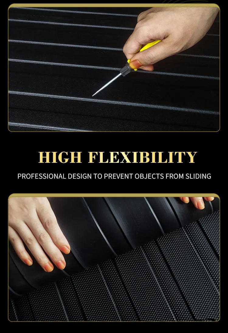 Car Trunk Mats for ISUZU MUX TOYOTA HILUX Rocco HILUX REVO VIGO LAND CRUISER 76 SERIES RAV4 Hybrid RAIZE HARRIER PRIUS