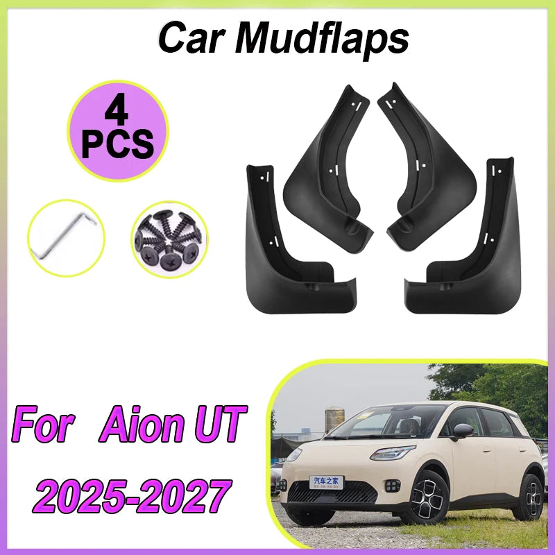 Car Mudguards For GAC Aion UT 2025 2026 2027 AY2 Auto Anti-splash Mud Flaps Guard Fender Splash Wheels Car Accessories Mudflaps