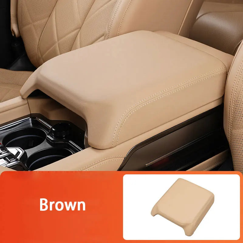 For BYD Leopard 8 Denza B8 2025 2026 Armrest Box Protective Cover Height Pad Refrigerator Protective Cover Accessories