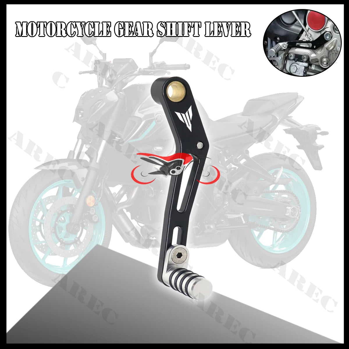 XSR700 MT07 Tracer Motorcycle Gear Shift Lever For YAMAHA MT-07 Tracer XSR 700 2016-2024 Adjustable Left Shifter Pedal