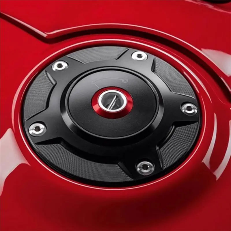 AB16-Aluminum Alloy Quick Release Motorcycle Fuel Tank Cap Cover For Ducati Panigale V4 899 959 1299 Streetfighter V4 V2