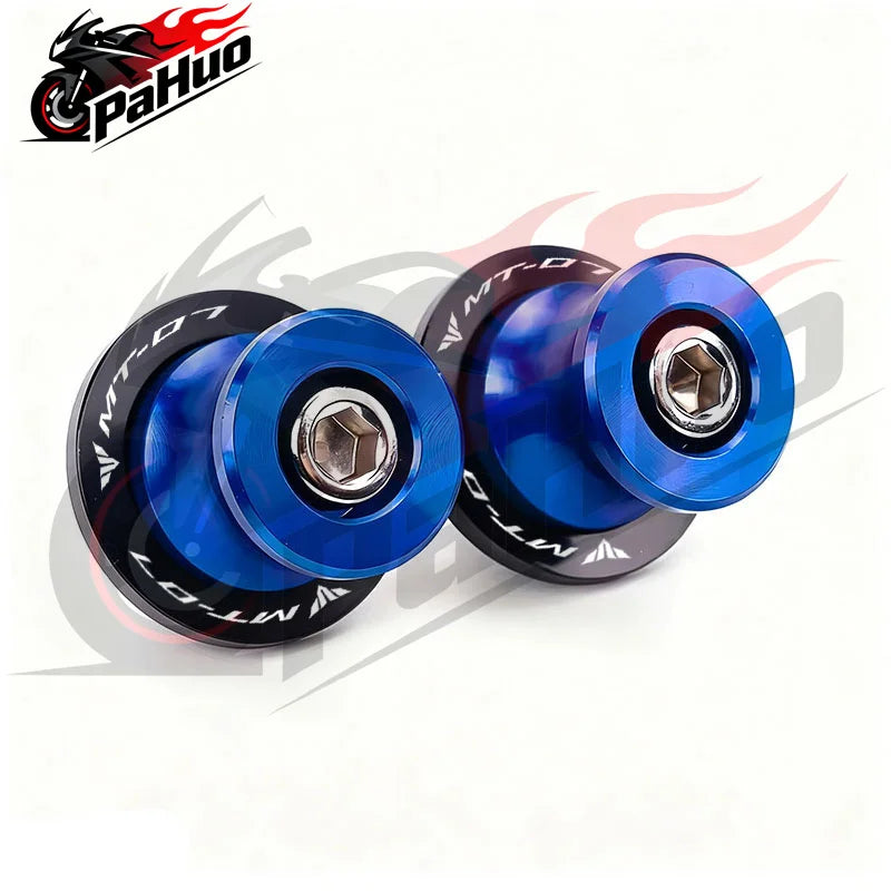 For Yamaha MT07 MT09 MT 07 MT 09 MT-07 MT-09 Swingarm Spools Sliders Stand Screws Swing Arm Motorcycle CNC Aluminum Accessories