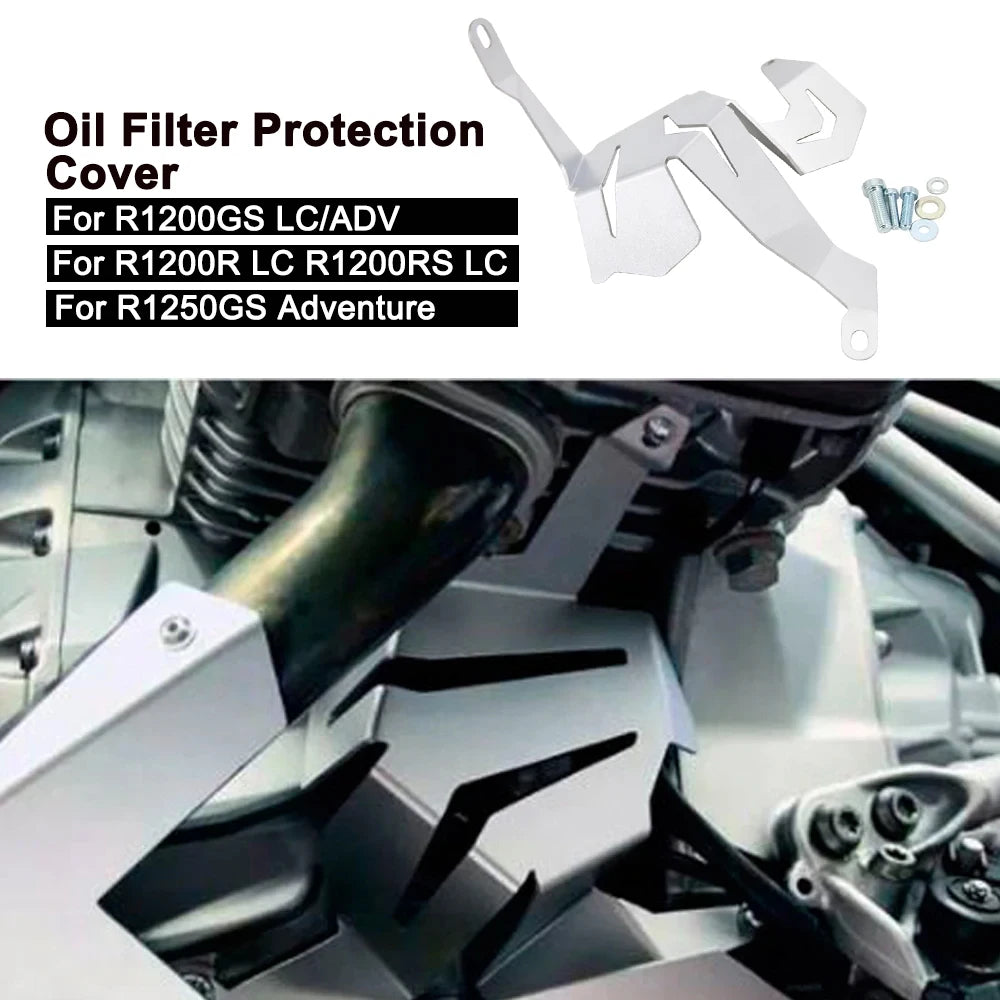 Motorcycle For BMW R1200GS LC R1250GS R 1200 1250 GS Adventure ADV R1200RS R1200R LC R 1200 RS R Oil Filter Protection Cover